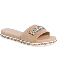 Karl Lagerfeld Flat sandals for Women - Up to 56% off at Lyst.com