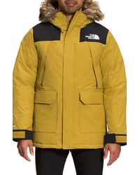 The North Face - Mcmurdo Waterproof 600 Fill Power Hooded Down Parka With Faux Fur Trim - Lyst