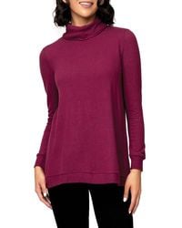 Gibsonlook - Cozy Crossover Back Tunic Sweater - Lyst