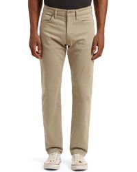 Mavi - Zach Straight Leg Twill Pants - Lyst