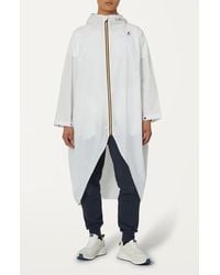 K-Way - Rennes Waterproof Packable Rain Poncho - Lyst