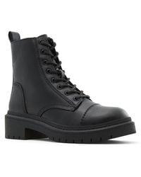 ALDO - Goer Cap Toe Combat Boot - Lyst