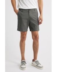 AG Jeans - Cipher Slim Fit Linen & Cotton Chino Shorts - Lyst