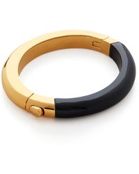 Monica Vinader - X Kate Young Gemstone Bangle - Lyst