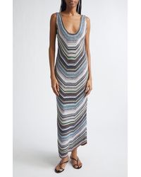 Missoni - Striped Lame Gown - Lyst