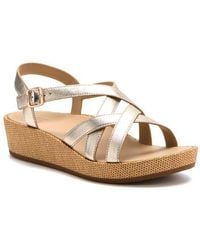 ABEO - Soleil Cross Sandal - Lyst