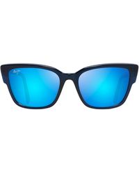 Maui Jim - Kou 55mm Polarized Cat Eye Sunglasses - Lyst