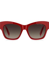 Marc Jacobs - 54Mm Gradient Rectangular Sunglasses - Lyst