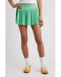 BP. - Pleated Miniskort - Lyst