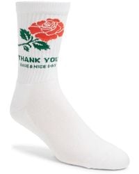 Market - Rose Crew Socks - Lyst