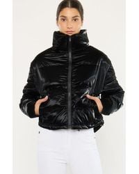 Kancan - Lux Cropped Puffer Jacket - Lyst