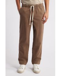 FRAME - Textured Terry Travel Pants - Lyst