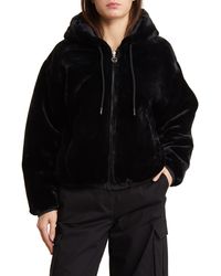 Moose Knuckles - Eaton Bunny Quilted Faux Fur Reversible Jacket - Lyst