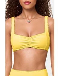 LSPACE - Effie Bikini Top - Lyst