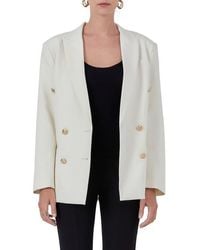Endless Rose - Double Breasted Blazer - Lyst