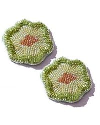 Simitri - Moss Bloom Earrings - Lyst