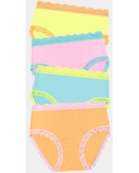Stripe & Stare - High Rise Knicker Four Pack - Lyst