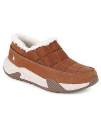 Spyder - Leah Faux Fur Lined Waterproof Slip-On Sneaker - Lyst