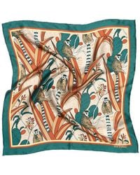 Lost Pattern - Madagascar Silk Skinny Scarf - Lyst