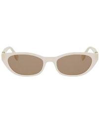 Fendi - Baguette 54Mm Cat Eye Sunglasses - Lyst