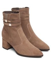 Nero Giardini - Block Heel Bootie - Lyst