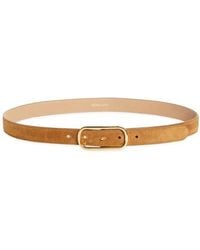 Veronica Beard - Loop Suede Belt - Lyst