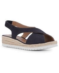 Aquatalia - Adelina Crisscross Slingback Sandal - Lyst