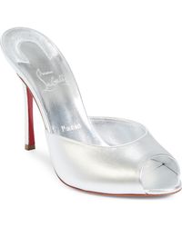 Christian Louboutin - Me Dolly Peep Toe Slide Sandal - Lyst