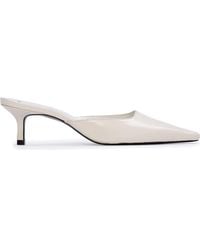 Black Suede Studio - Riley 50 Leather Mule - Lyst