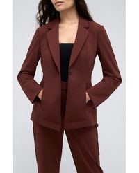 Kenneth Cole - Athletic Stretch One-Button Blazer - Lyst
