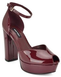 Nine West - Keela Platform Ankle Strap Pump - Lyst