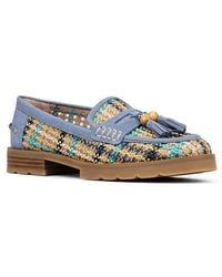 Donald J Pliner - Lenny Woven Raffia Tassel Loafer - Lyst