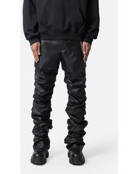 MNML - Stacked Faux Leather Pants - Lyst