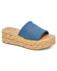 Dolce Vita - Chavi Platform Slide Sandal - Lyst