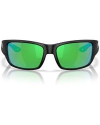 Costa Del Mar - Schoolie 56Mm Polarized Mirrored Rectangular Sunglasses - Lyst