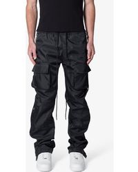 MNML - Side Snap Nylon Cargo Pants - Lyst