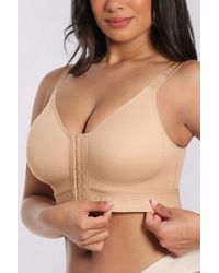Shapellx - Wireless Front Closure Support Bra - Lyst