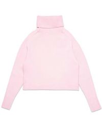 DELUC - Pugliese Crop Turtleneck Sweater - Lyst