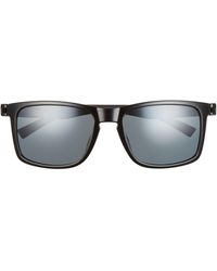 Hurley - Classics 56mm Polarized Rectangular Sunglasses - Lyst
