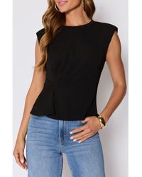 Vici Collection - Cory Twist Front Rib Top - Lyst