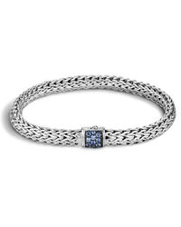 John Hardy - Small Classic Chain Lava Bracelet With Sapphire At Nordstrom - Lyst