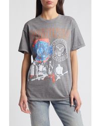 Merch Traffic - Ramones Cotton Graphic T-shirt - Lyst
