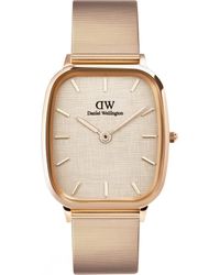 Daniel Wellington - Marlon Linen Wire Bracelet Watch, 32Mm X 36Mm - Lyst