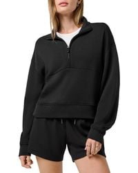 Travis Mathew - Skyloft Soft Half Zip Sweatshirt - Lyst