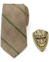 Cufflinks Inc. - I Am Groot Silk Blend Tie & Lapel Pin Gift Set - Lyst