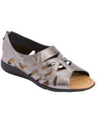 Comfortview - The Nyla Gladiator Sandal - Lyst