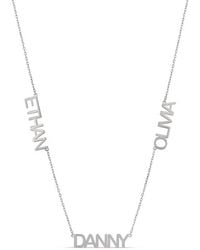SHYMI - Multi Name Charm Necklace - Lyst