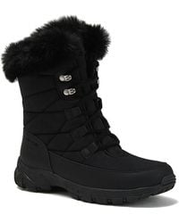 Lands' End - Wide Width Expedition Trail Waterproof Lace Up Snow Boots - Lyst