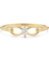 DEVATA - Infinity Marquise Lab Grown Diamond Ring - Lyst