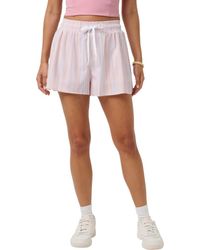 Travis Mathew - Shifting Sands Stripe Drawstring Shorts - Lyst